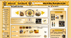 Desktop Screenshot of honigbier.ch